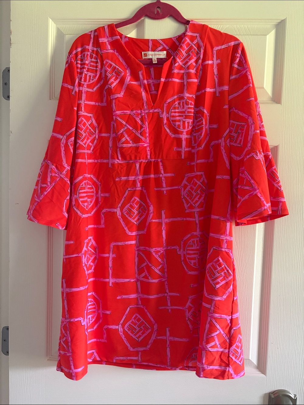 Jude Connally Bamboo Printed Tunic Dress Priced To Sell